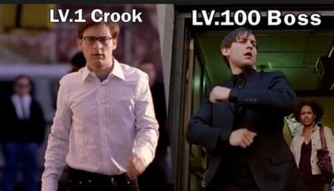 level 1 crook meme